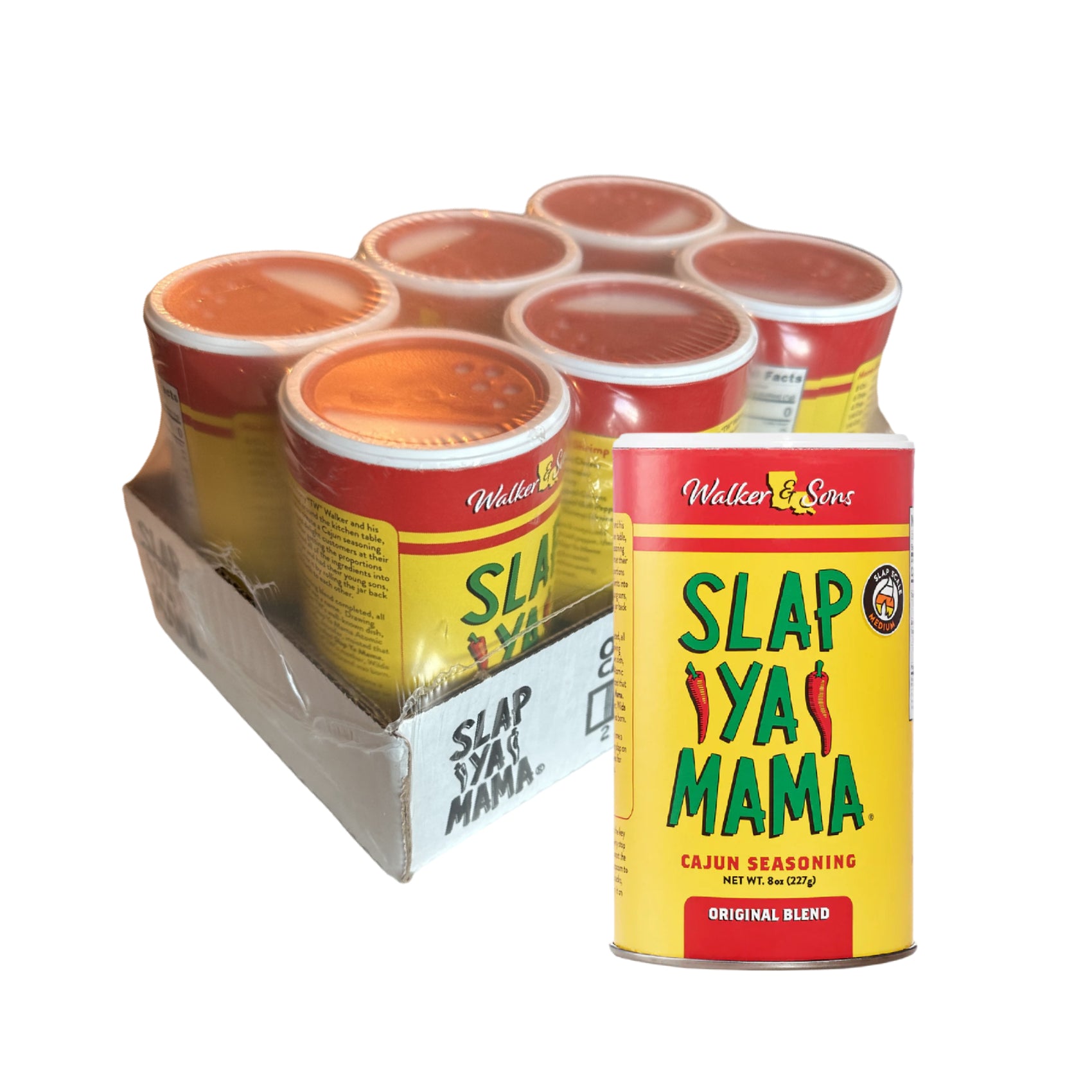 Slap Ya Mama Cajun Seasoning 227g 6st Storpack