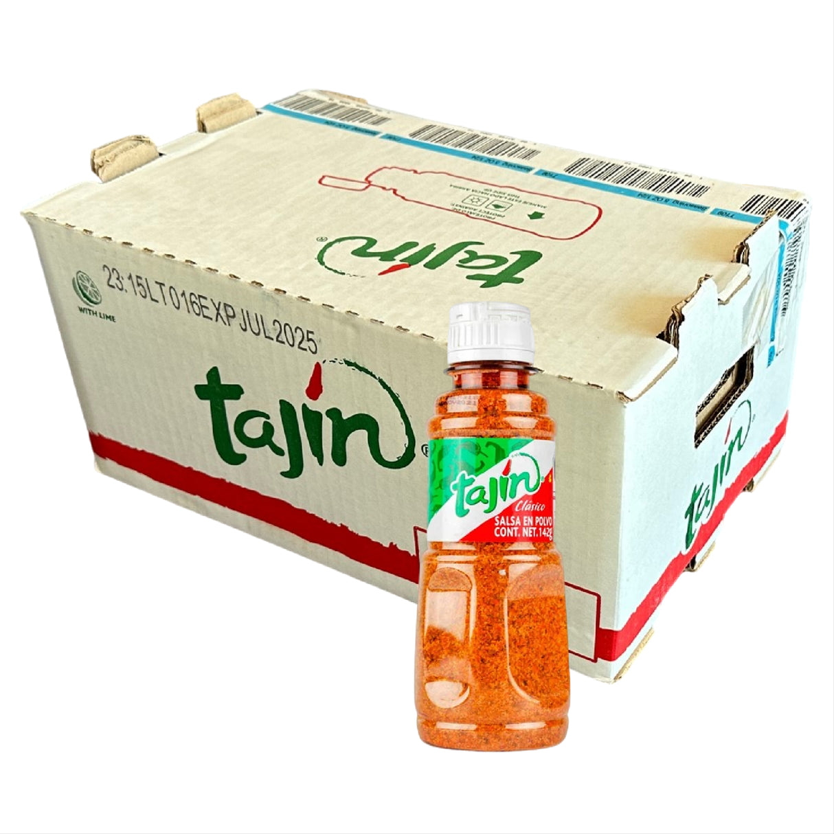 Tajin Mexikansk Chilikrydda med lime 142g 24st - Hel kartong Storpack