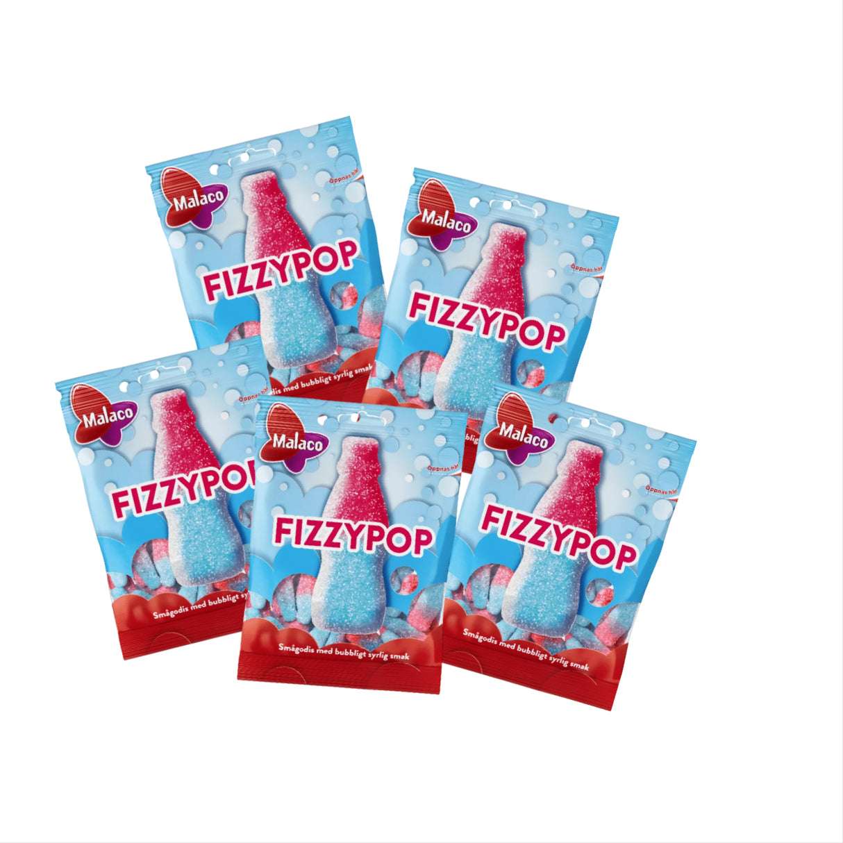 Fizzy Pop 85g 5-pack Storpack