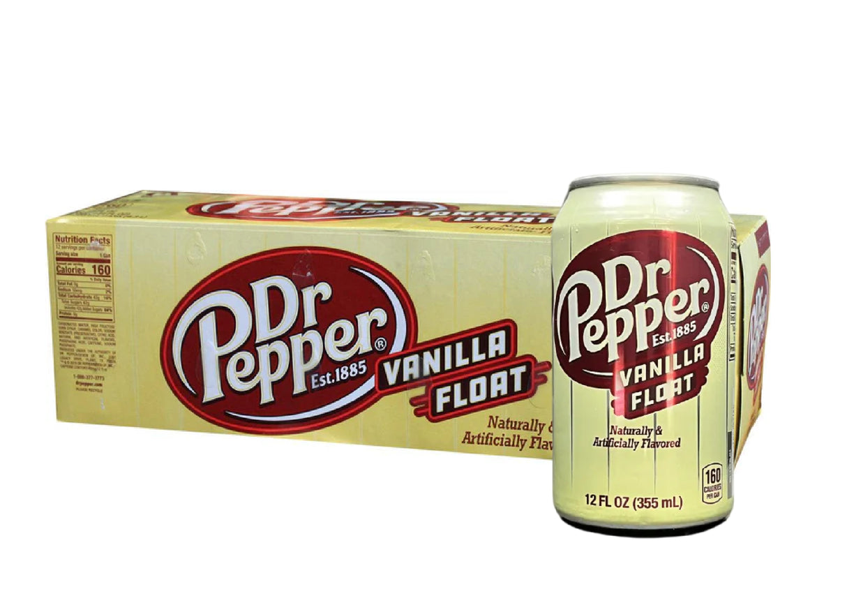 Dr Pepper Vanilla Float 355ml 12st Storpack