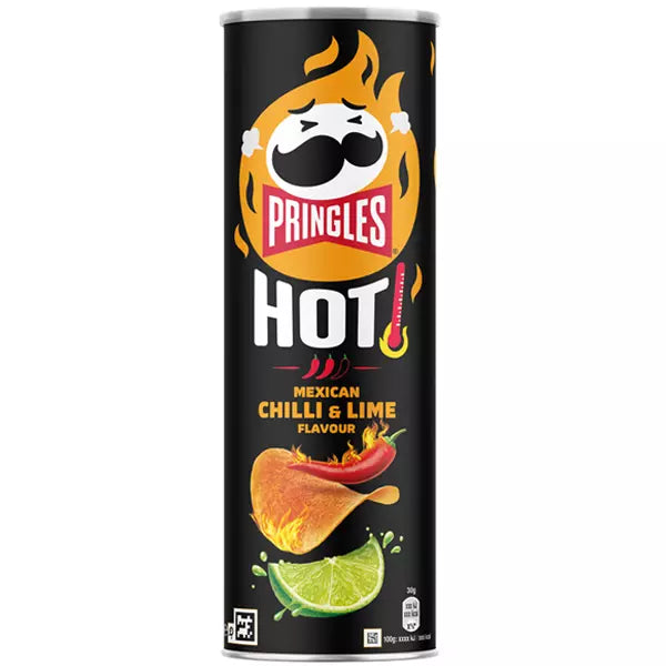 Pringles Hot Mexican Chilli & Lime 160g