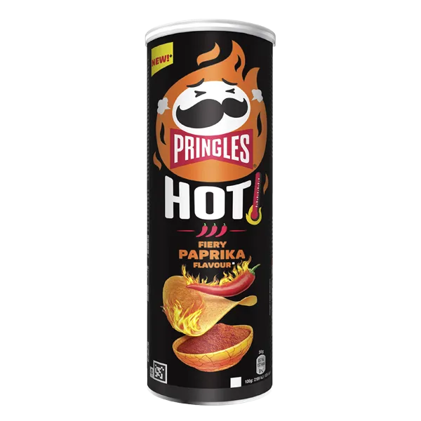Pringles Hot Fiery Paprika 160g