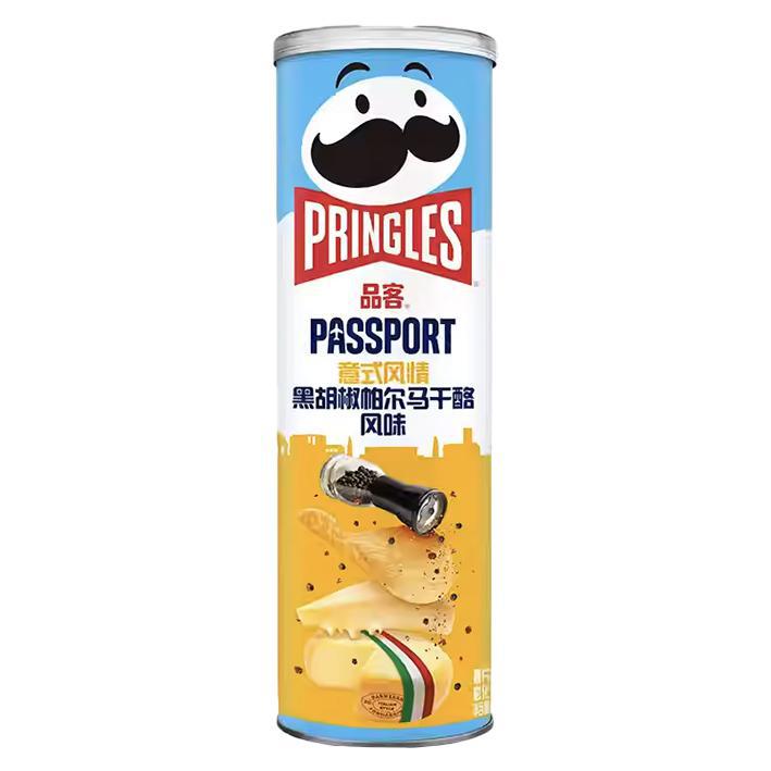 Pringles Italian Style Black Pepper & Parmesan 110g