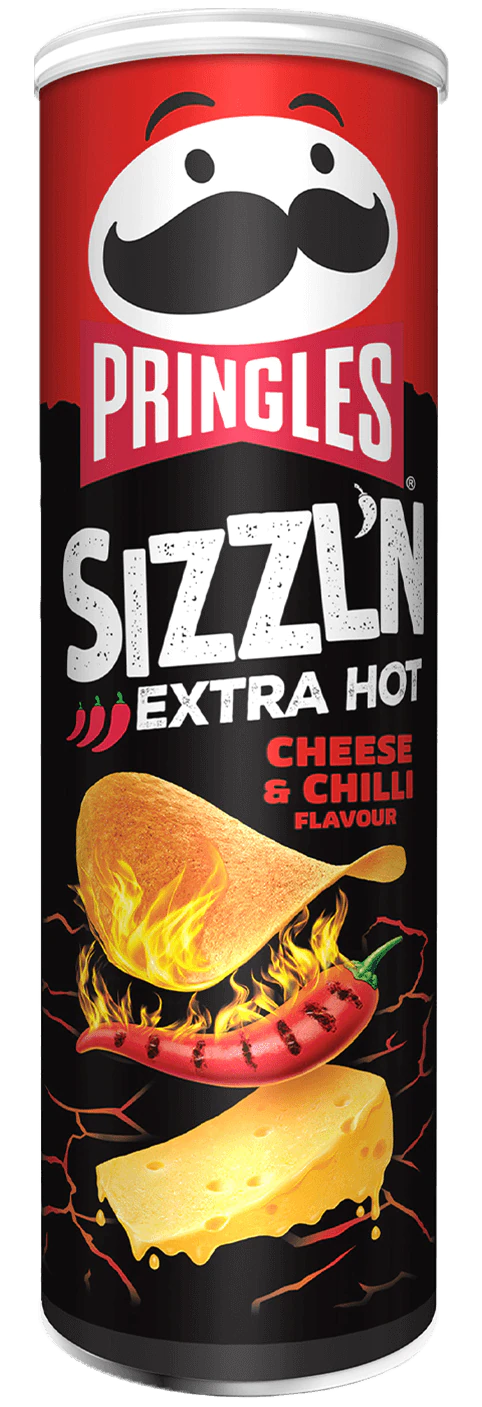 Pringles Sizzl'n Cheese & Chilli 180g