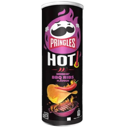 Pringles Hot Smokin´ BBQ Ribs 160g ( Bf2025-08-10)