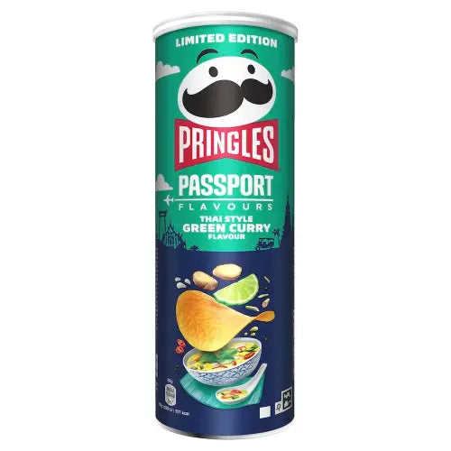 Pringles Thai Style Green Curry 165g *Limited Edition*