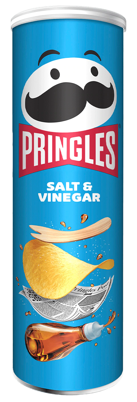 Pringles Salt & Vinegar 165g