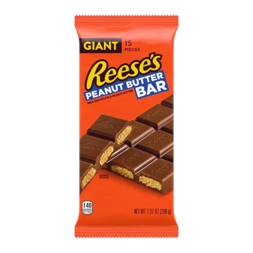 Reeses Peanut Butter Bar Giant 208g