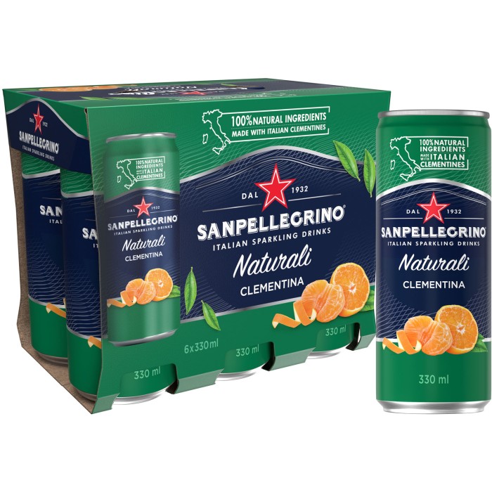 San Pellegrino Clementina 33cl 6st Storpack