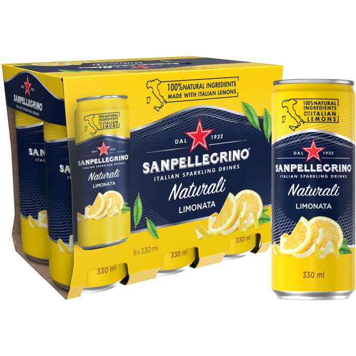 San Pellegrino Limonata 33cl 6st Storpack