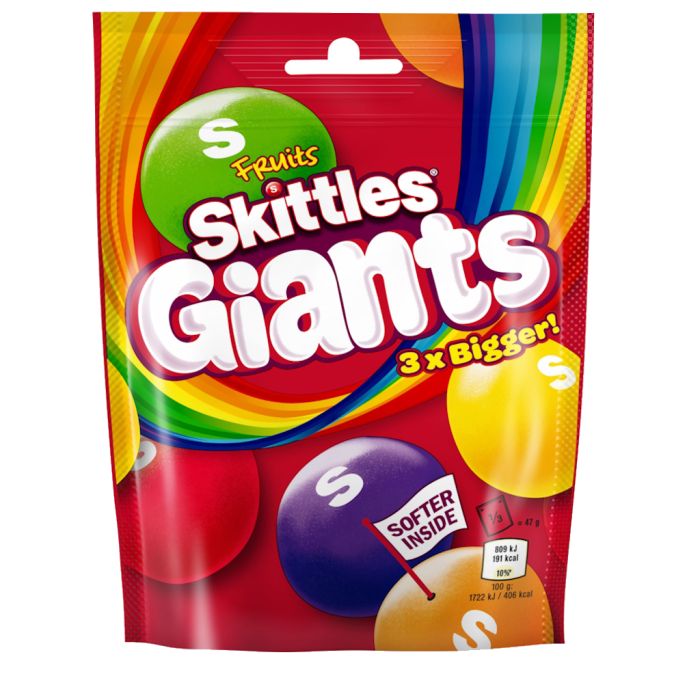 Skittles Fruits Giants 132g
