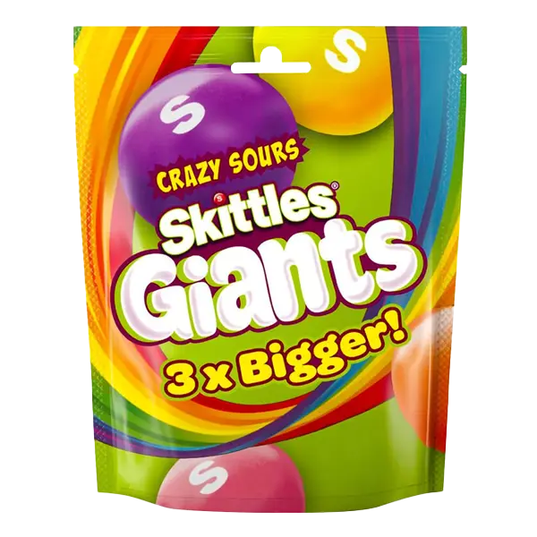 Skittles Crazy Sours Giants 132g