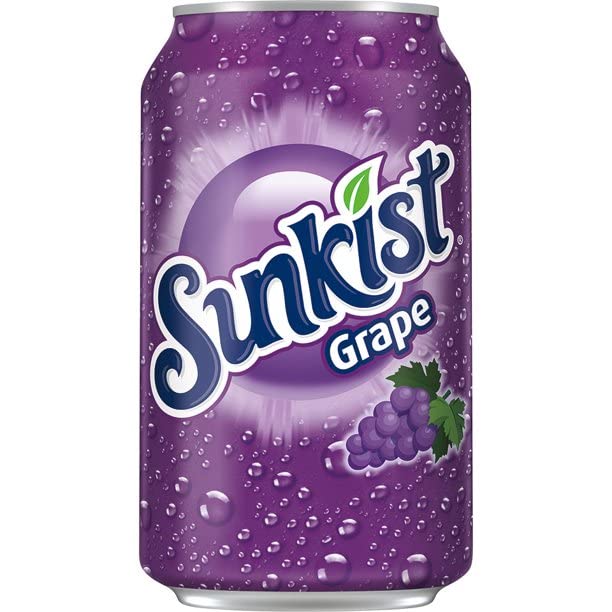 Sunkist Grape 355ml 12st (BF 2025-09-26) Storpack