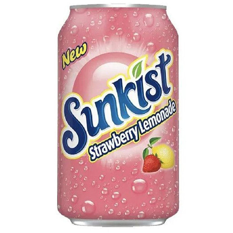 Sunkist Strawberry Lemonade 355ml