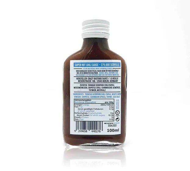 Crazy Bastard Superhot - Scorpion 100ml (ca 375.000 SHU) ( Bf2026-02-02)