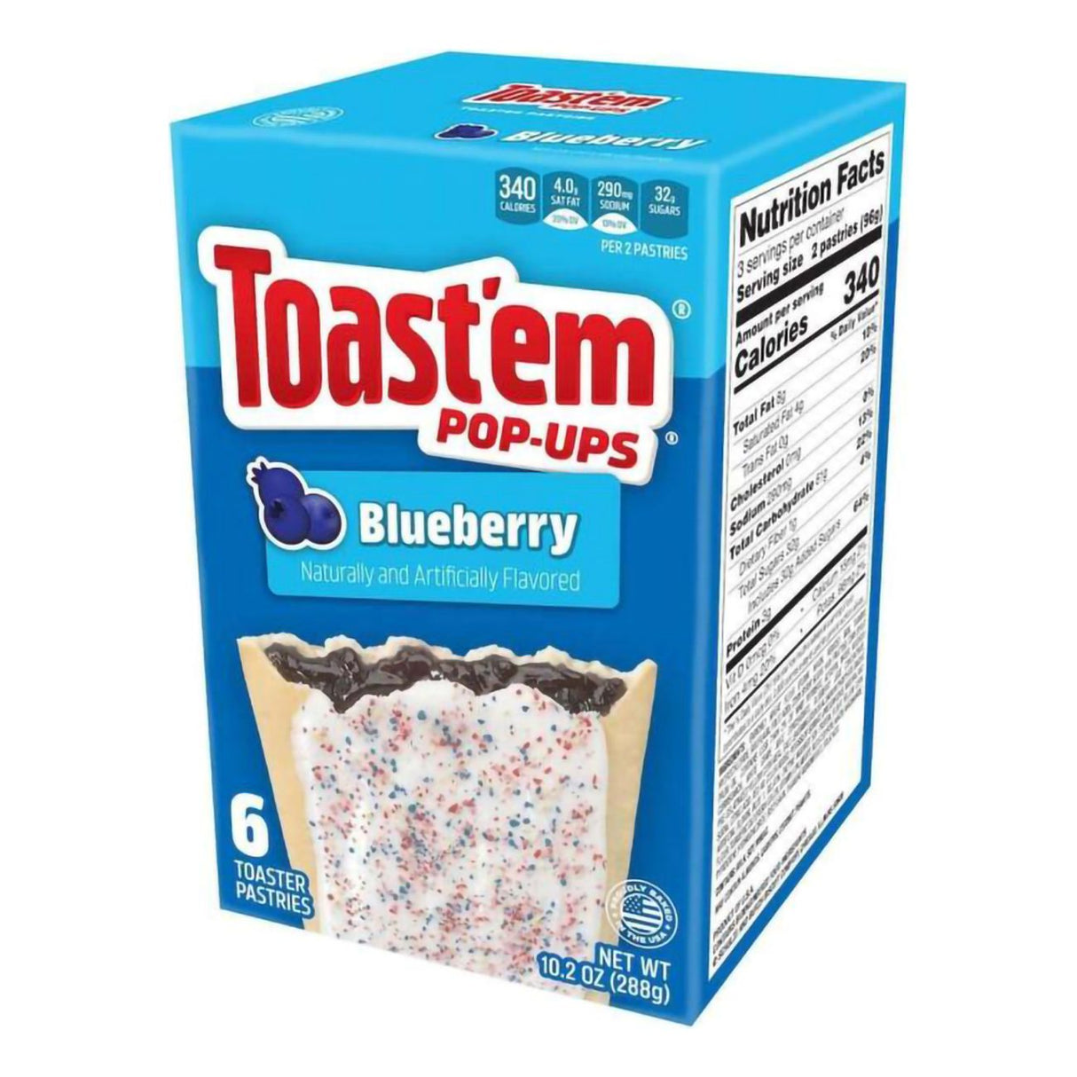 Toast'em Frosted Blueberry 288g