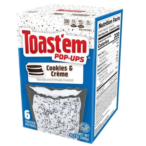 Toast'em frostede cookies og fløde 288g