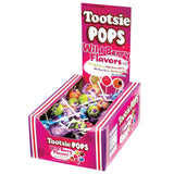 Tootsie Pops Wild Berry Mix 100st, Filled with chewy Toptsie Roll