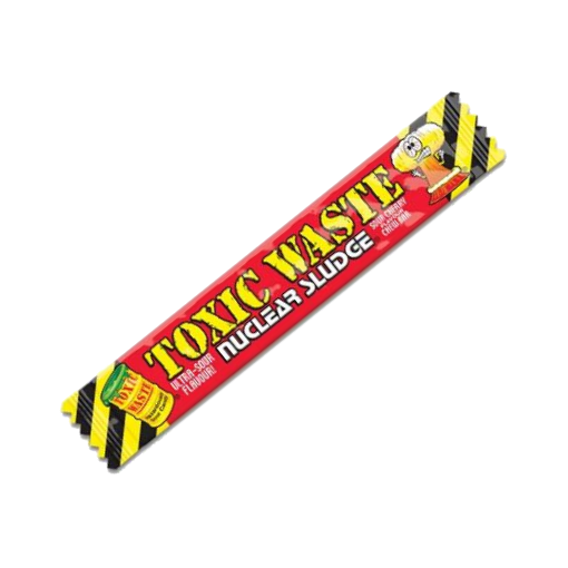 Toxic Waste Nuclear Sludge Chew Bar Sour Cherry 20g