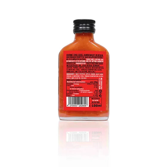 Crazy Bastard - Trinidad Scorpion & Clementine 100ml ( Bf2026-04-02)