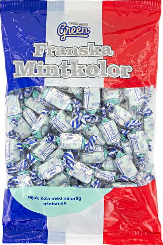 Franska Mintkolor 600g Storpack