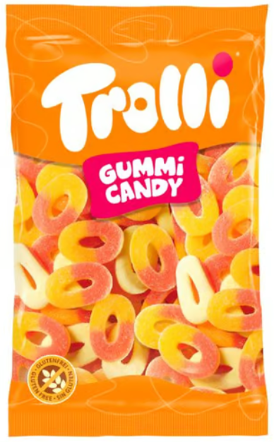 Trolli Peach Rings 1kg