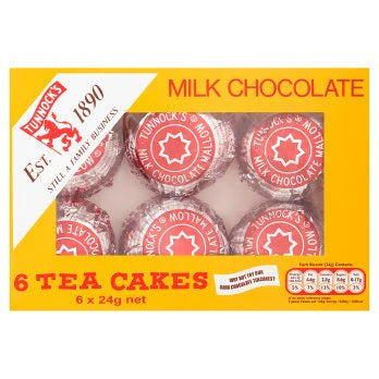 Tunnock's Milk Chocolate Tea Cakes 24g 6st