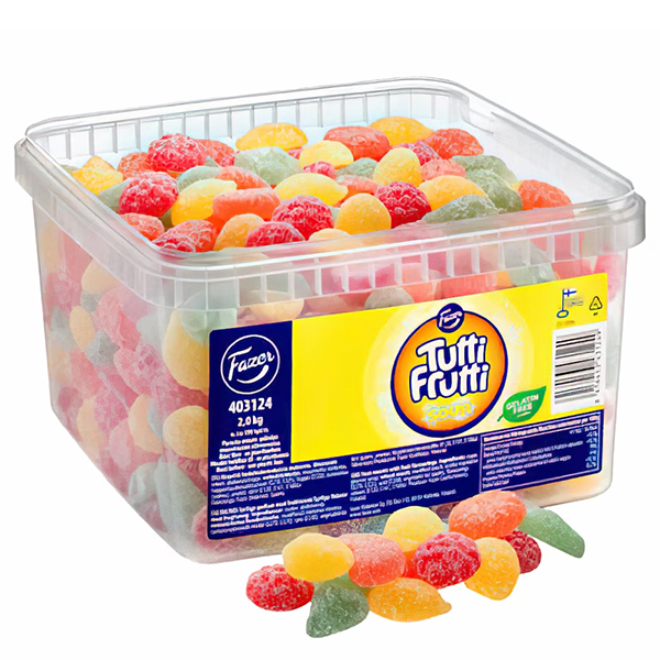 Tutti Frutti Sour 2kg Fazer Storpack