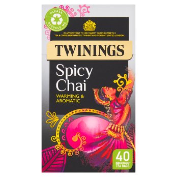 Twinings Spicy Chai Tea 40 påsar