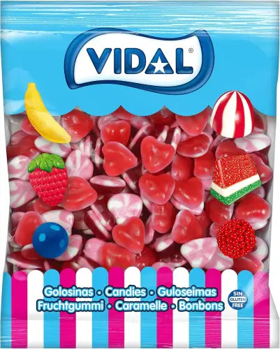 Twist Hearts 1kg Vidal Storpack