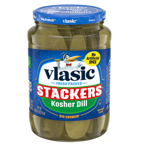 Vlasic Stackers Kosher Dill 473ml