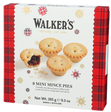Walkers Mini Mince Pie 265g (Bf2026-03-30)