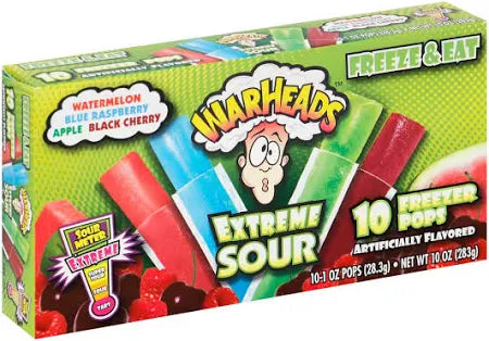 Warheads Freezer Pops 10-pack (BF2025-09-30)