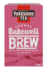 Yorkshire Tea Cherry Bakewell Brew 112g,  40påsar